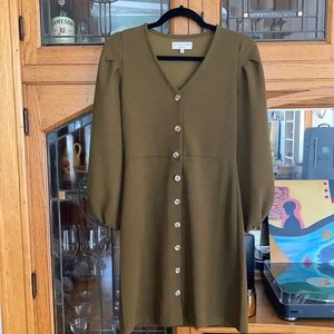 Madewell Puff Sleeve Dress NWOT